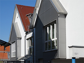 Alu-Wellblech-Fassade Schwäbisch Gmünd